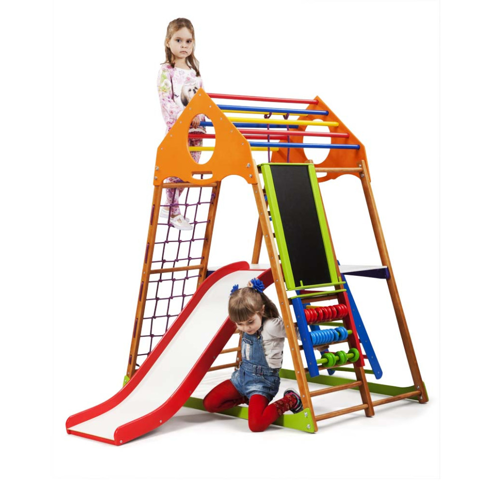 Дитячий спортивний комплекс SportBaby KindWood Plus 3 для дому