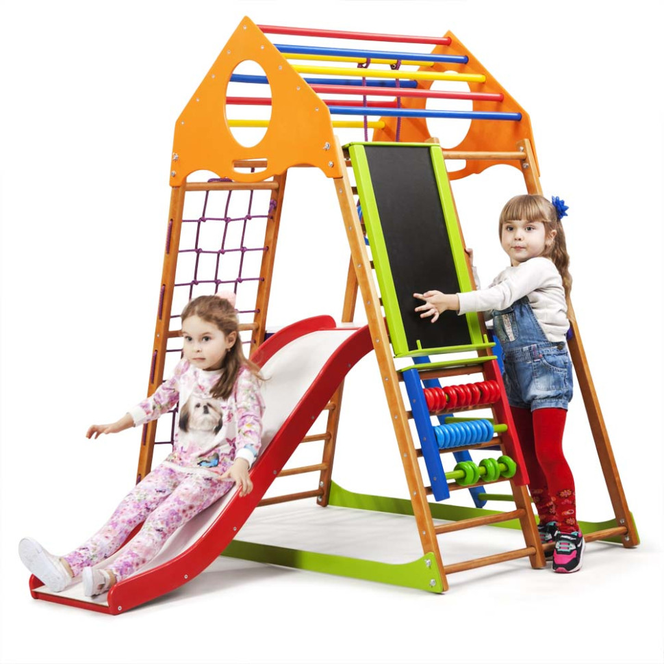Дитячий спортивний комплекс SportBaby KindWood Plus 3 для дому