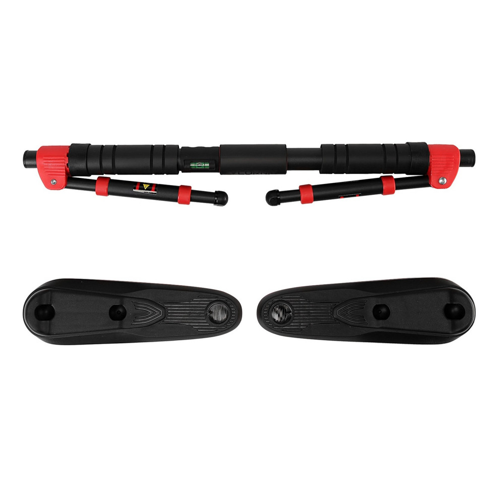 Турнік розсувний Elite Cornix XR-0289 Black/Red, розмір 65 х 90 см 