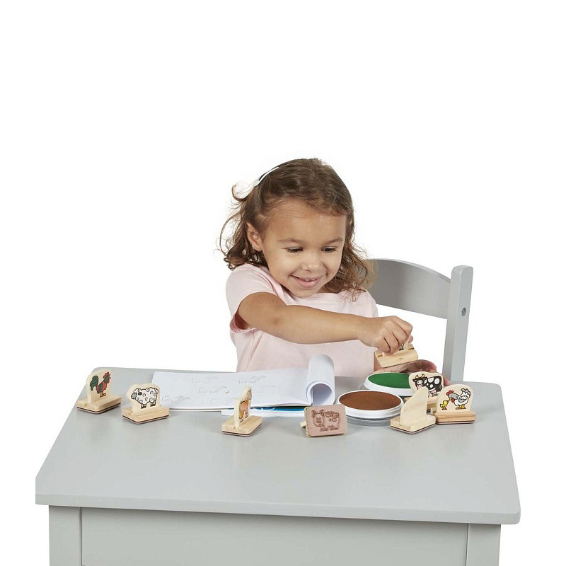 Набор для творчества деревянные штампы 