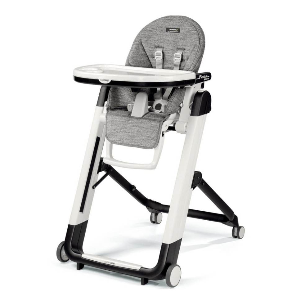 Стул Siesta Follow Me Peg-Perego IH030000000000WD53 Wonder Grey пятноустойчивый серый