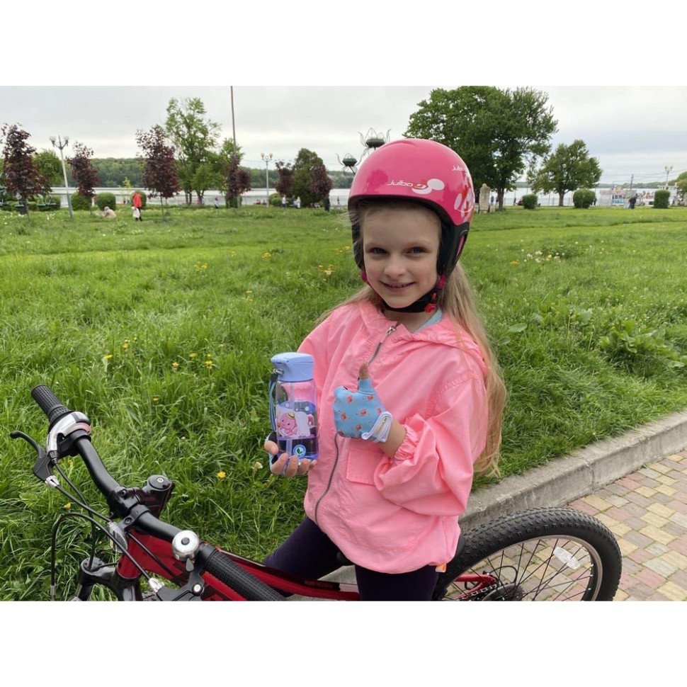 Велорукавички дитячі Фламінго PowerPlay 001_Blue_Flamingo_2XS, Блакитні 2XS 