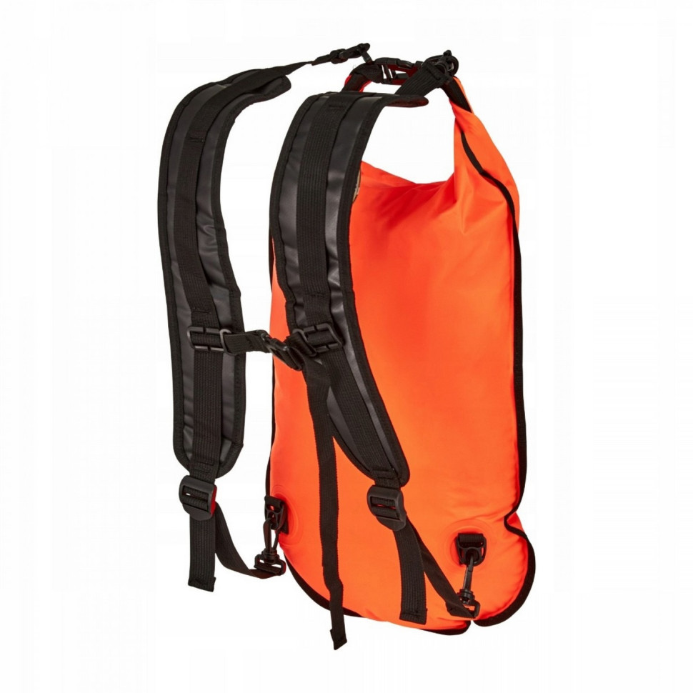 Буй для плавания 3 в 1 Pro TSUNAMI P-5907739314048 надувной, Orange 35 л