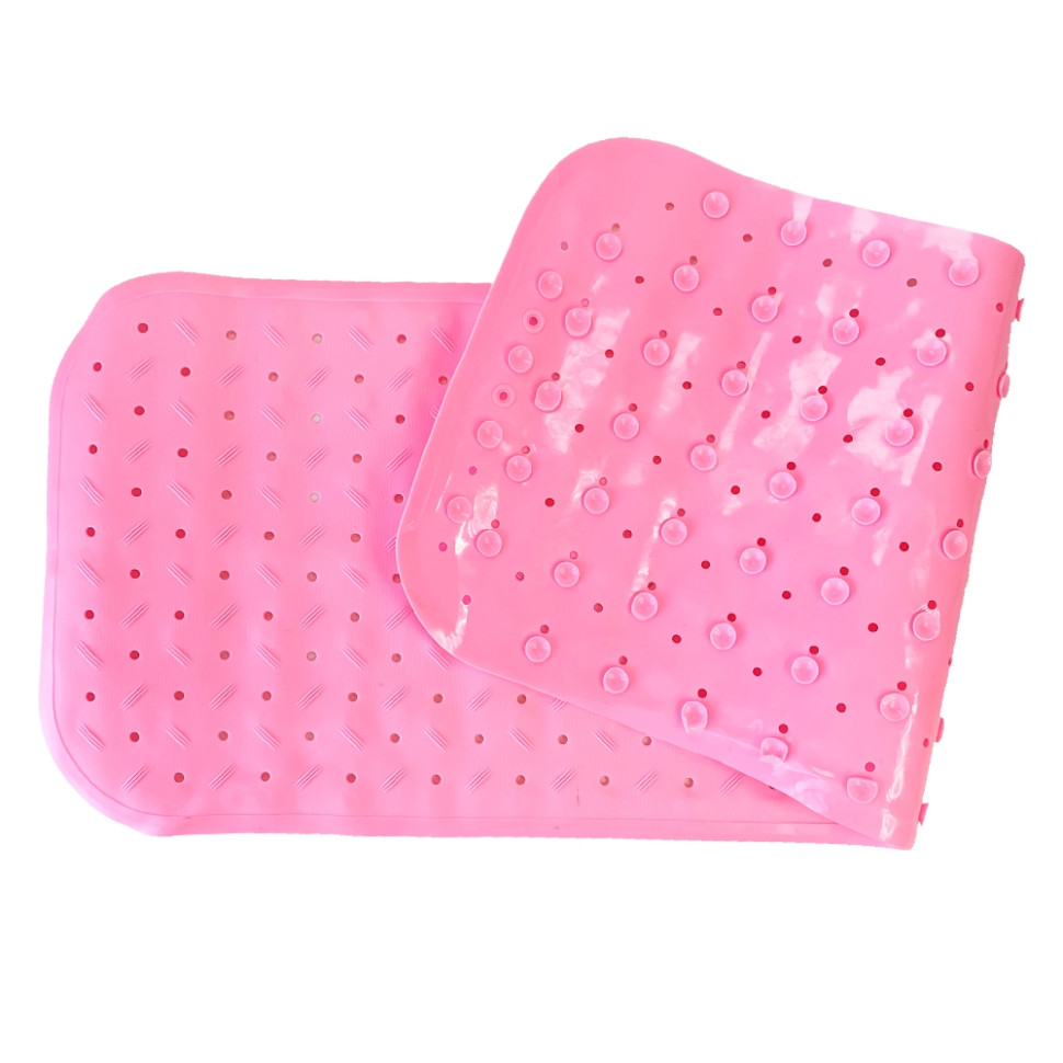 Килимок у ванну на присосках Mega Zayka MGZ-0901(Soft-Pink) 35х95 см