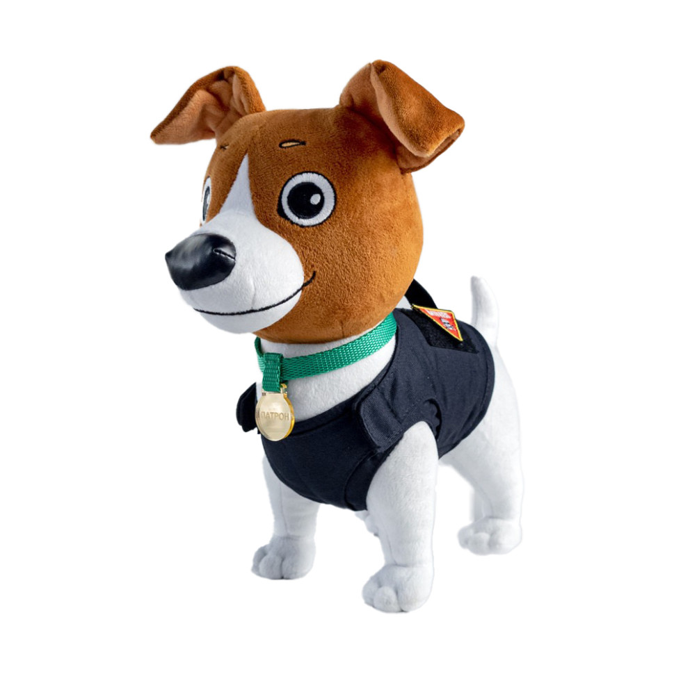 Плюшевая игрушка пес Патрон WP Merchandise FWPATRONPL22WTBN1, 27 см