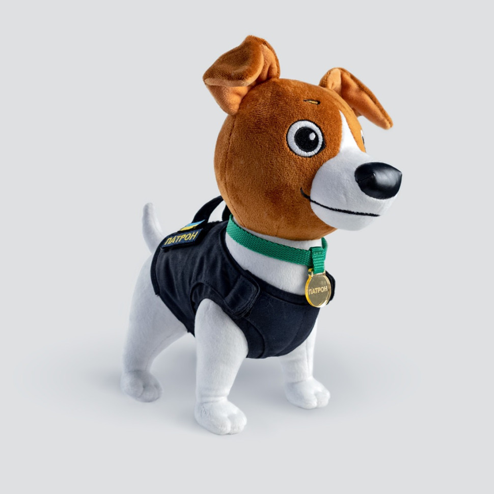 Плюшевая игрушка пес Патрон WP Merchandise FWPATRONPL22WTBN1, 27 см