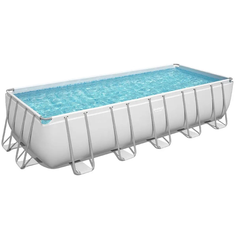 Басейн каркасний Bestway 5612B 640х274х132 см, 5678 л, тент, сходи, дозатор