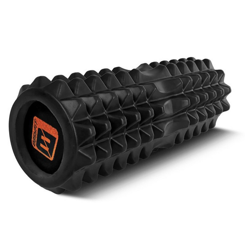 Массажный ролик Solid Roller v.1.2s EasyFit EF-2052-BK 33 х 13 см, черный
