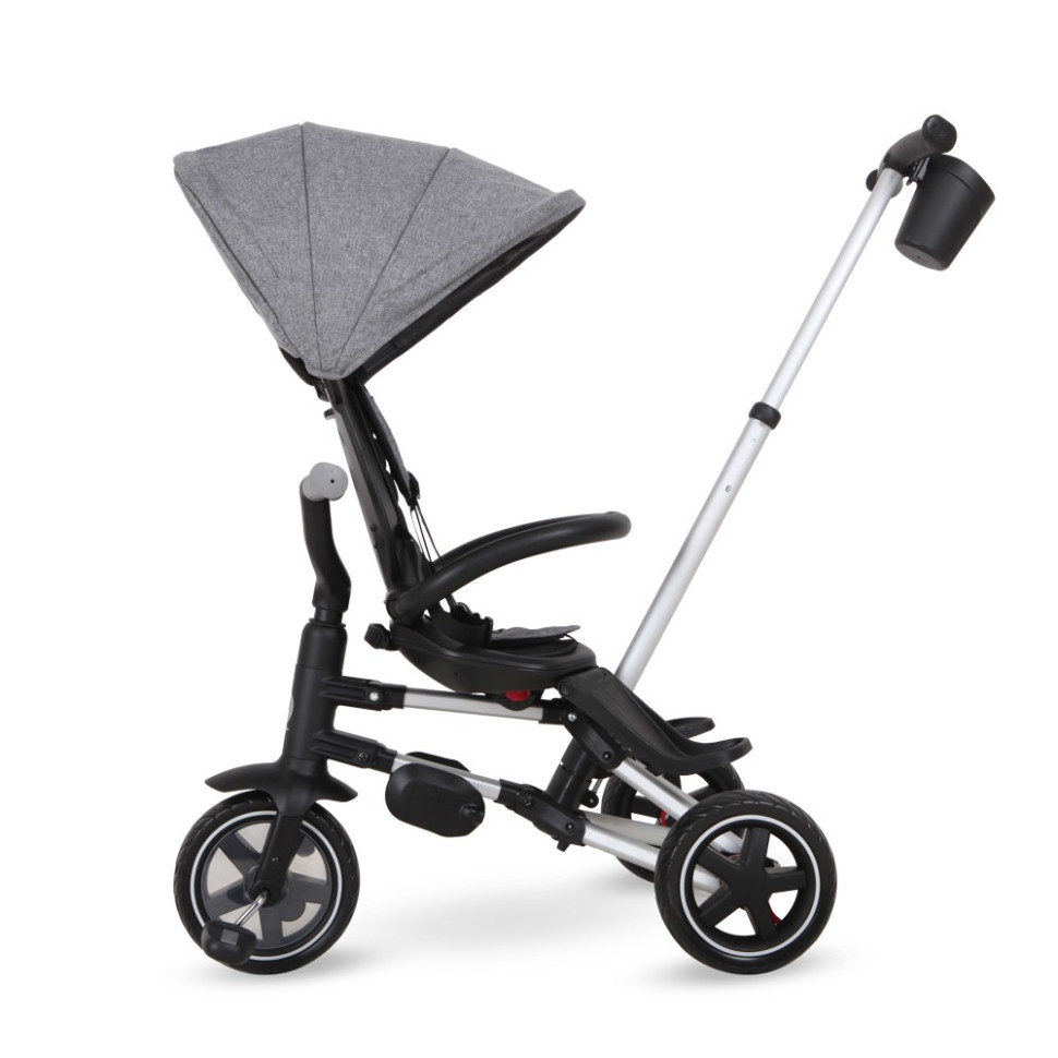Велосипед триколісний дитячий Qplay S700-6NovaEvaGrey складаний