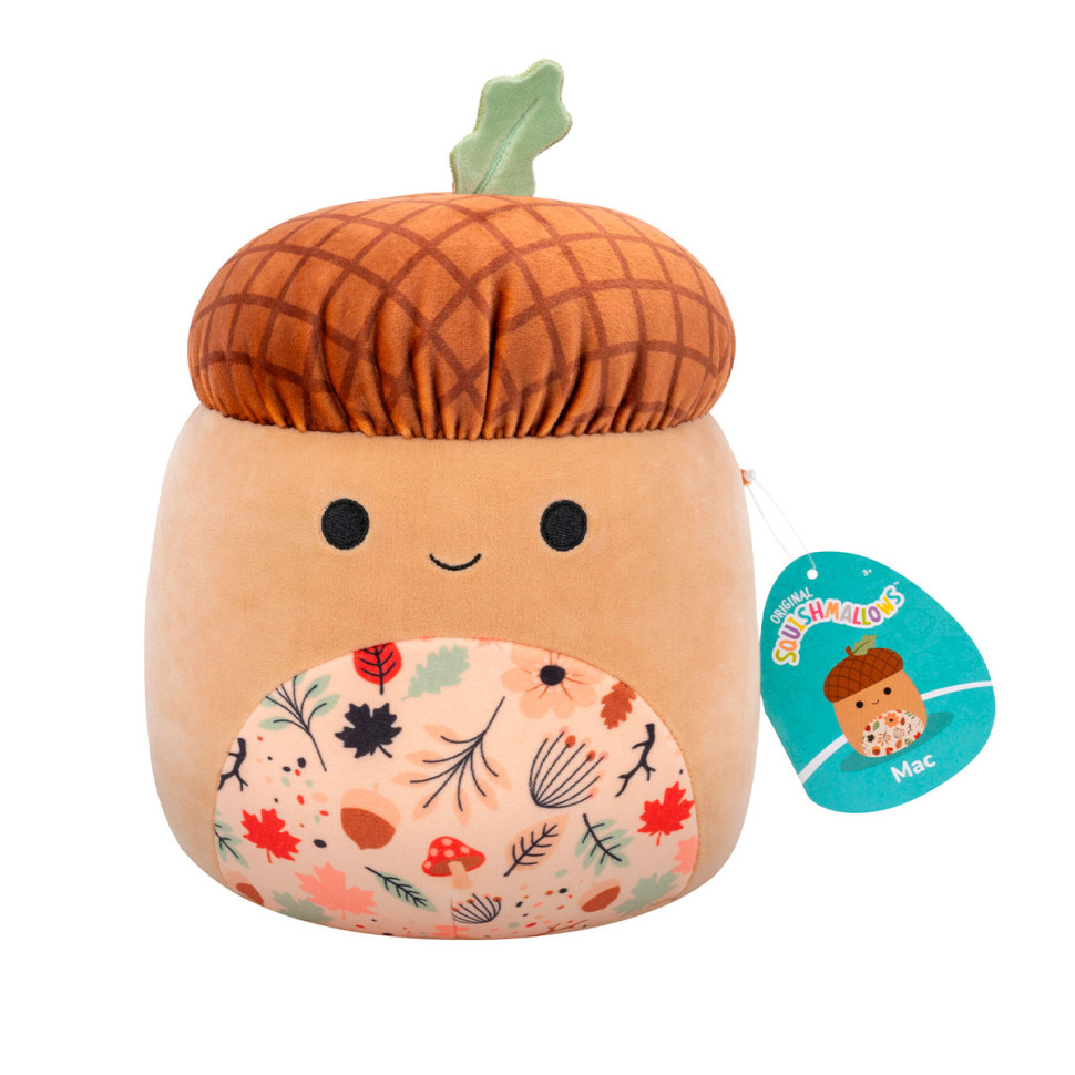 Мягкая игрушка Жёлудь Мак Squishmallows SQHV00028, 19 см
