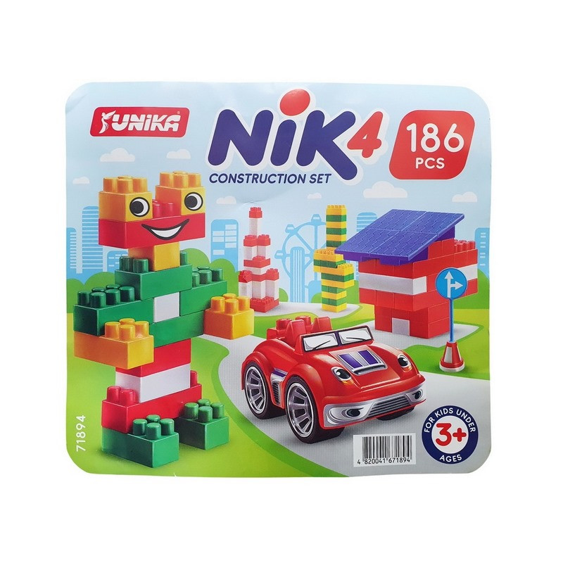 Детский конструктор с большими деталями