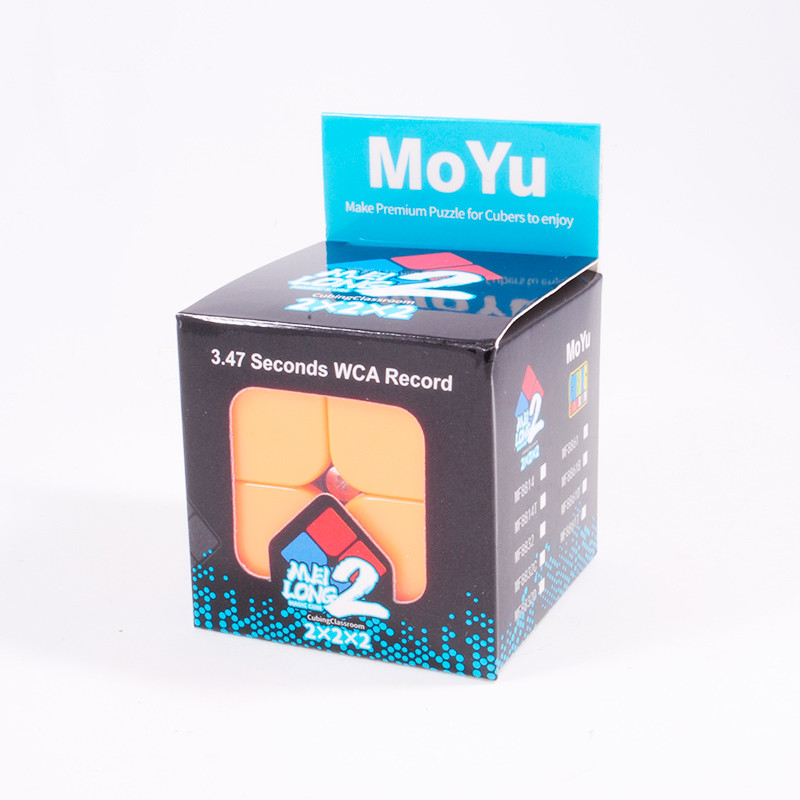 MoYu Meilong 2х2 stickerless | Кубик Мейлонг 2х2 без наклейок MF8861B