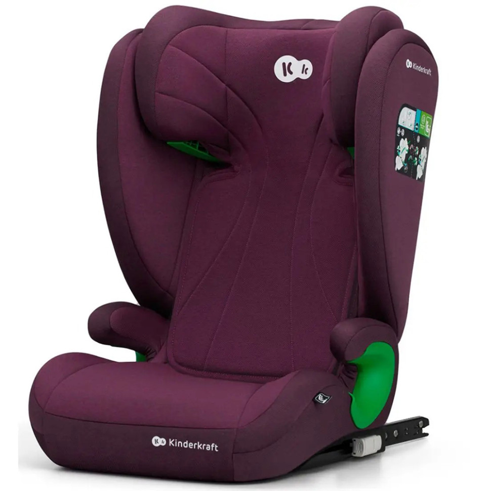 Автокрісло Junior Fix 2 i-Size Kinderkraft KCJUFI20RED0000 Cherry Pearl 