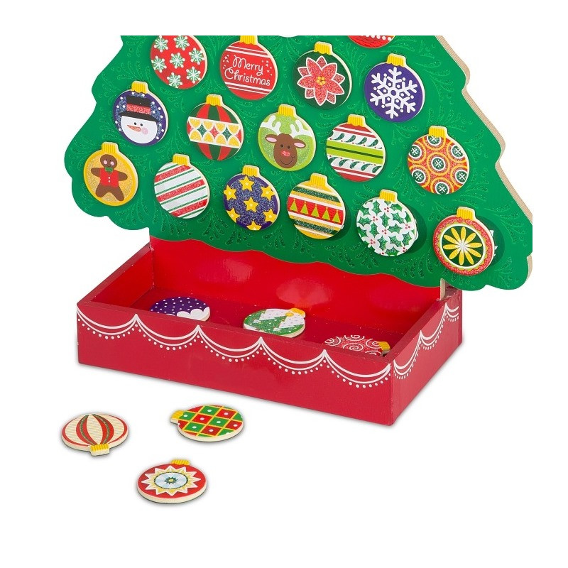Новогодний магнитный календарь Melissa&Doug MD13571 деревянный