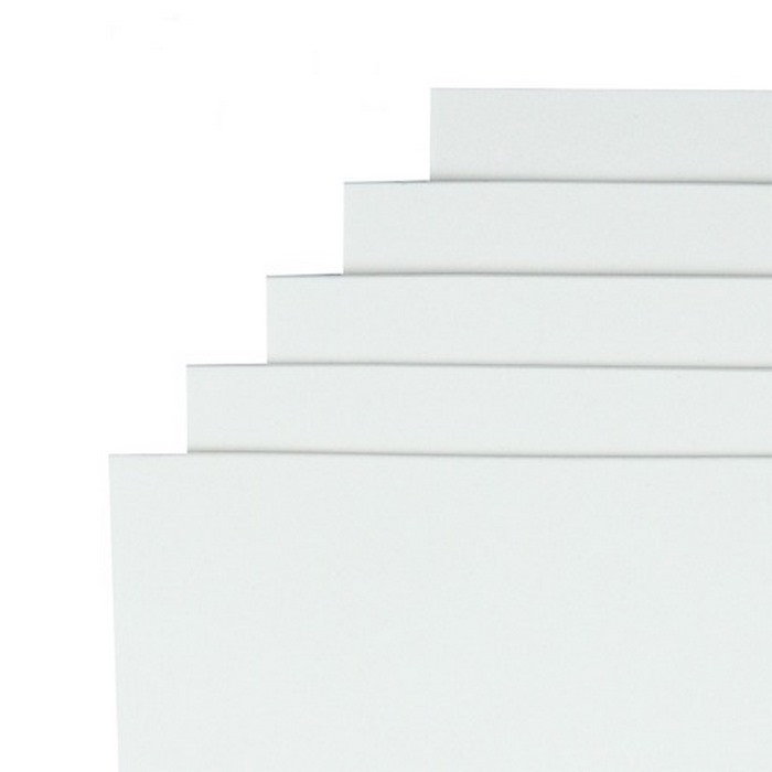 Фоаміран для творчості А4 Bambi 15A4-7022 білий 1,5 мм, 10 аркушів