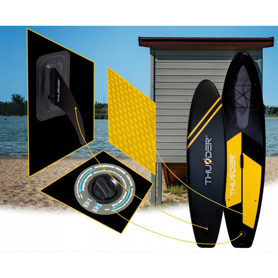 Надувна SUP дошка Raven Thunder SUP-RAVEN з веслом 320 см