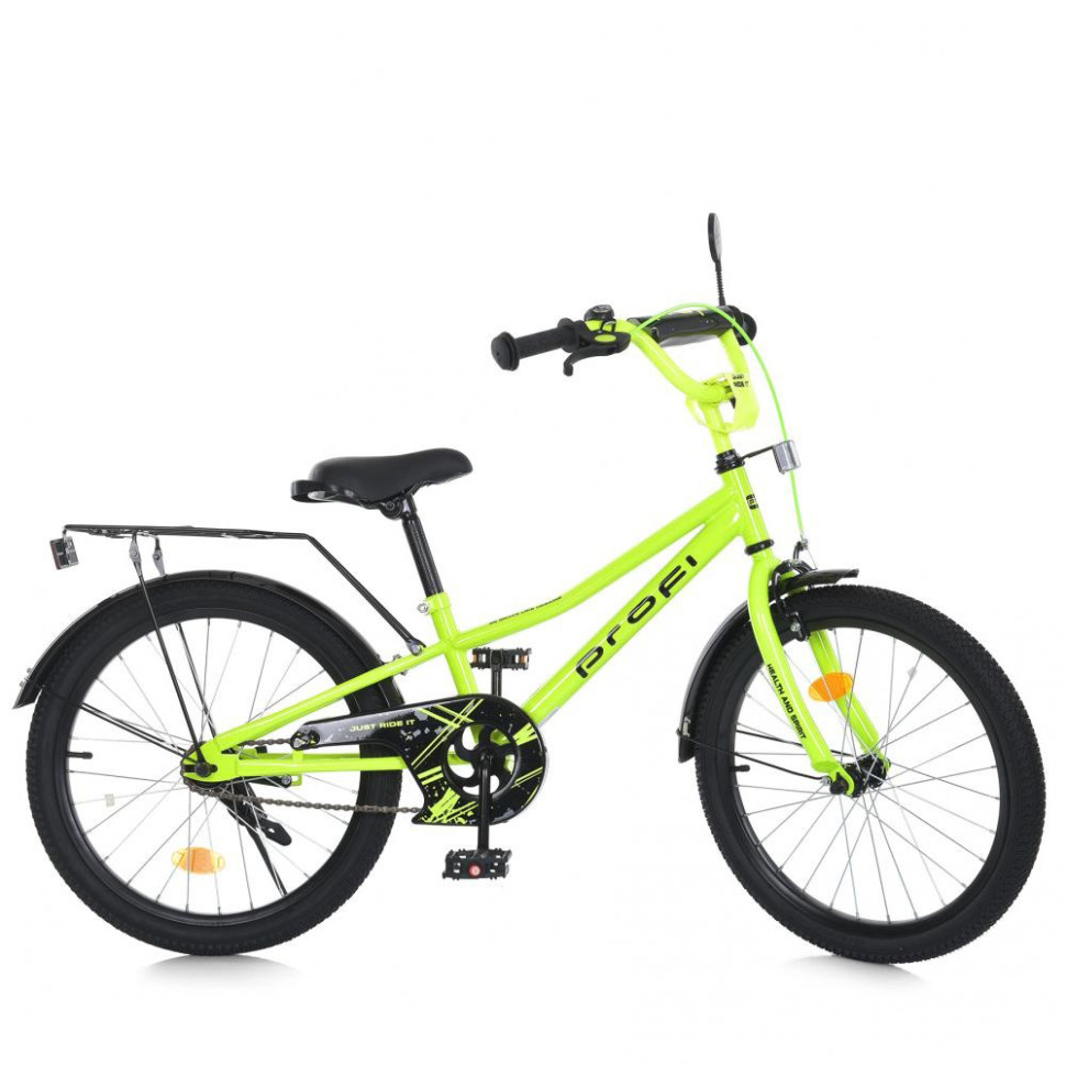 Велосипед детский Profi MB 20013, 18 дюймов, салатовый