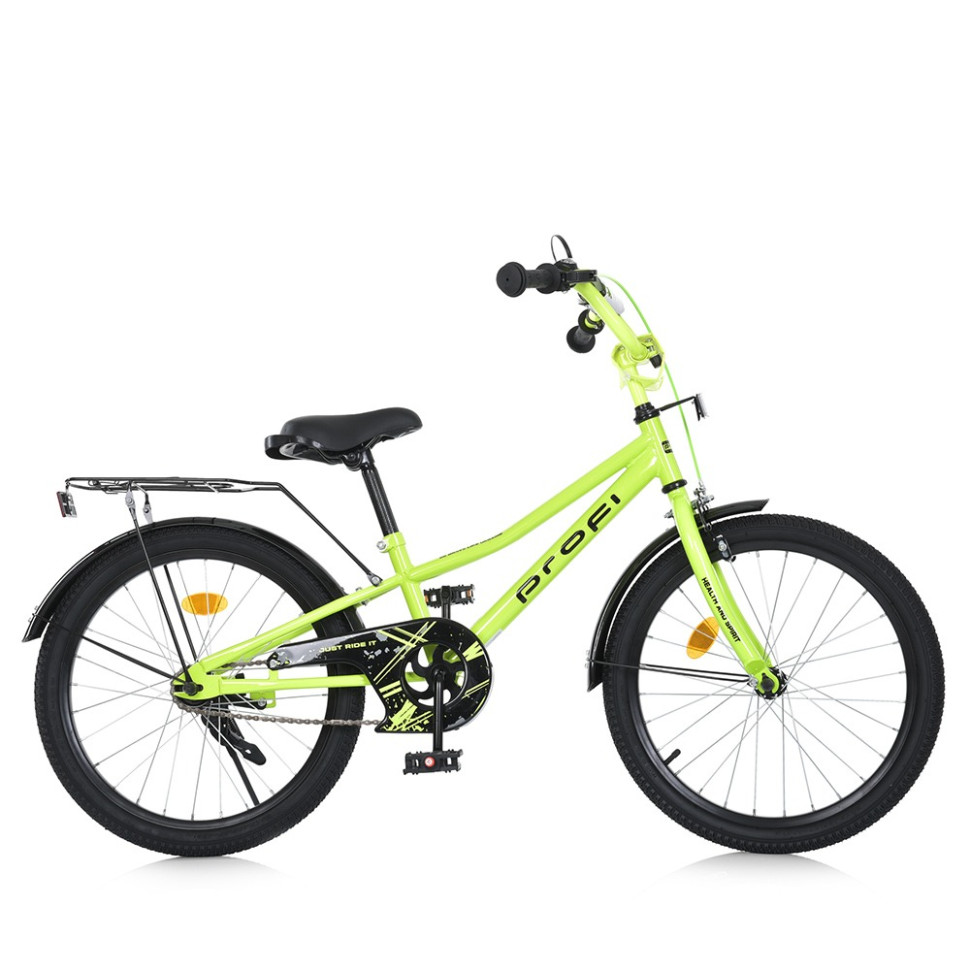 Велосипед детский Profi MB 20013, 18 дюймов, салатовый