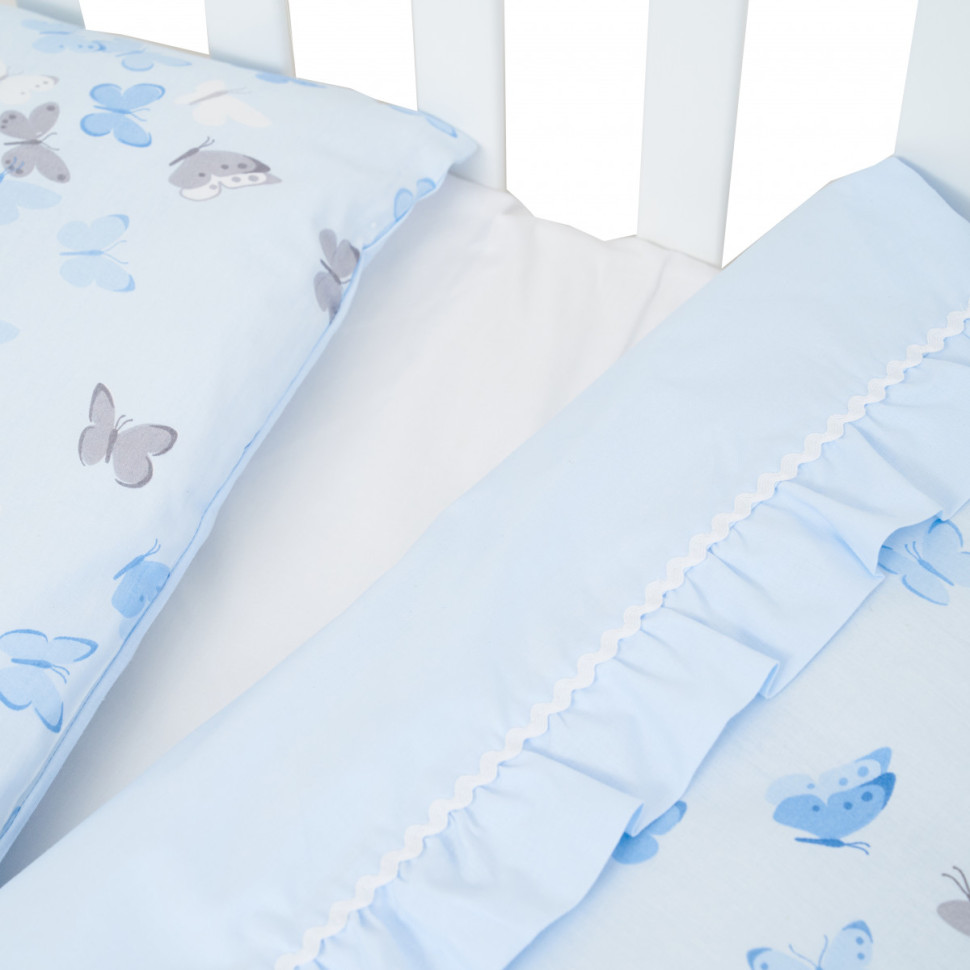 Сменная постель в детскую кроватку Butterfly Romantic Spring collection Twins 3024-RS-04, 3 элемента