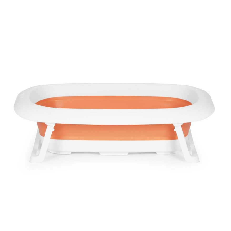 Детская ванночка для купания CARE Ecotoys HA-B31 ORANGE раскладная