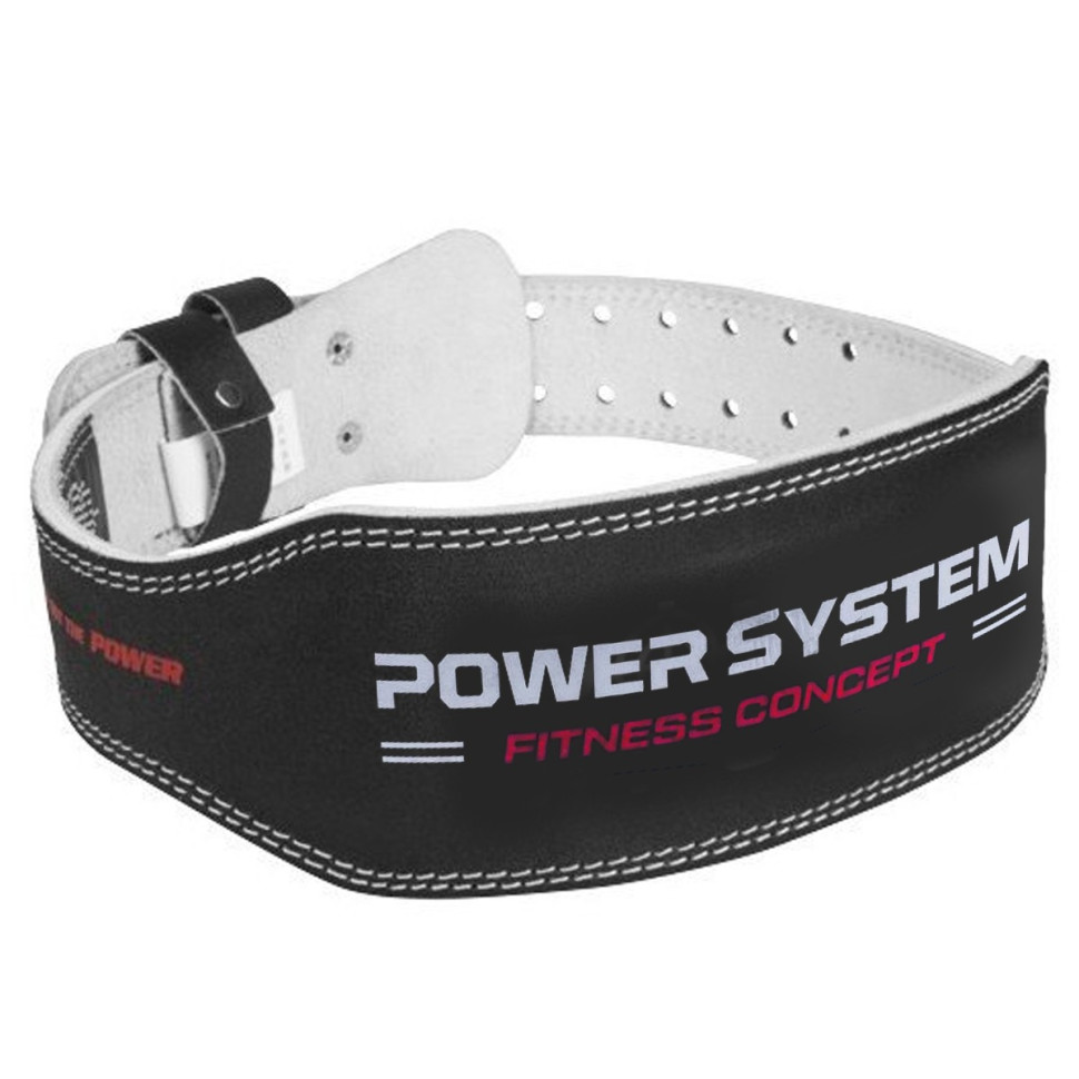 Пояс для тяжелой атлетики Power System Power PS-3100_S_Black (кожаный) Black S