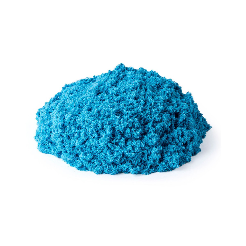 Песок для детского творчества «COLOUR» Kinetic Sand 71453B, синий, 907 г