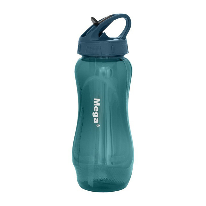 Спортивна пляшка Tritan MT065DS Mega 0717040678020BLUE, блакитна 0,65 л