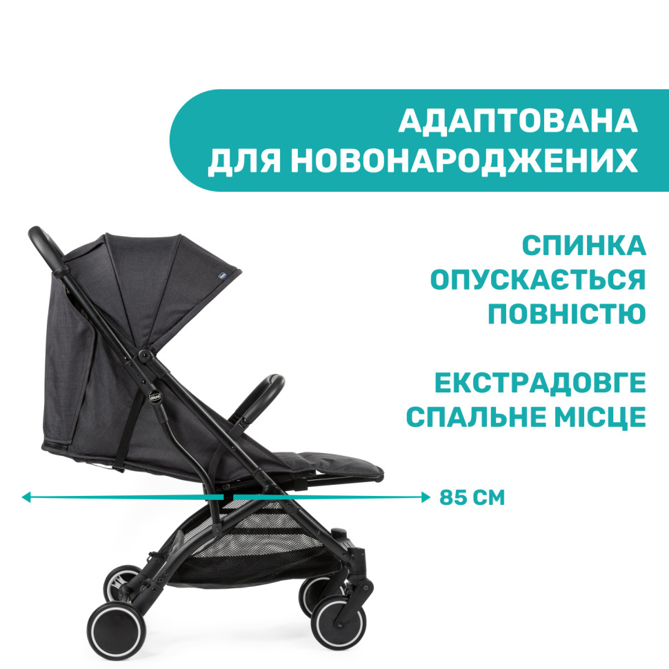 Прогулянкова коляска Trolleyme Stroller Chicco 79865.85 до 15 кг