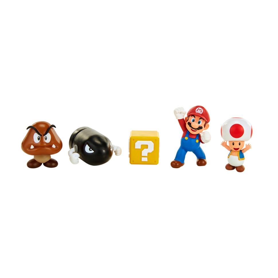 Игровой набор с фигурками Желудевые равнины Super Mario 64510-4L с аксессуарами