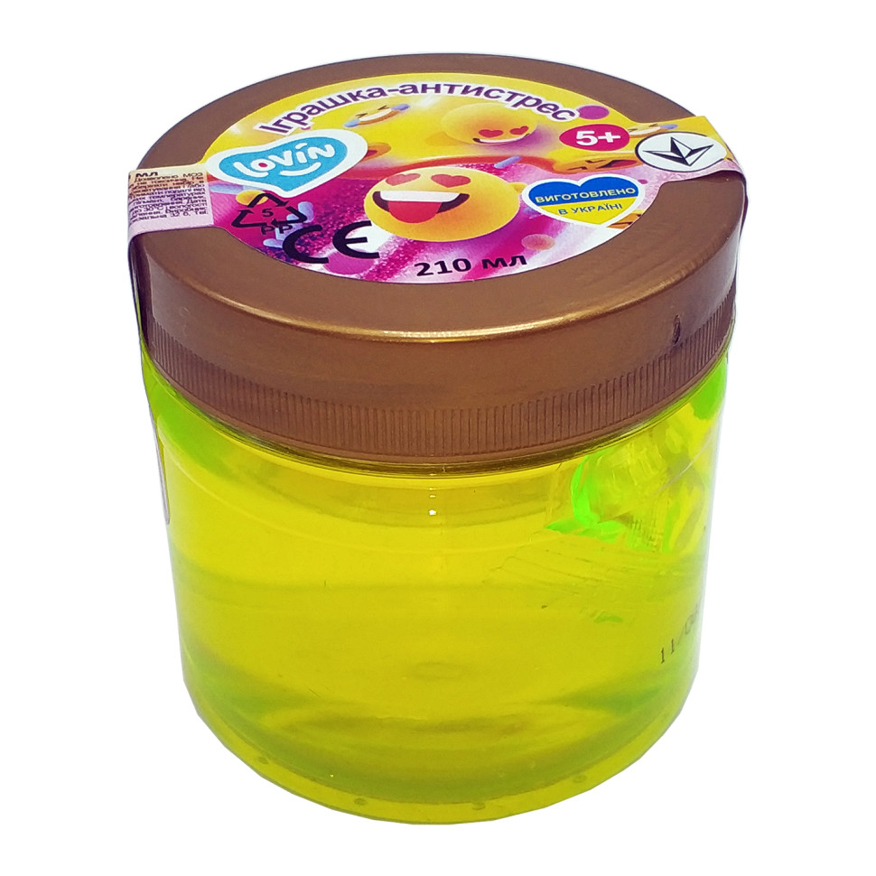Игрушка-антистресс Slime time ТМ Lovin 80142 210 мл