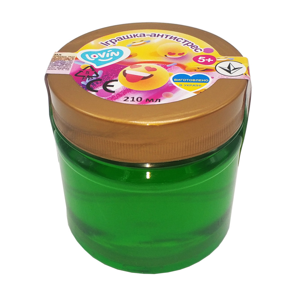 Игрушка-антистресс Slime time ТМ Lovin 80142 210 мл
