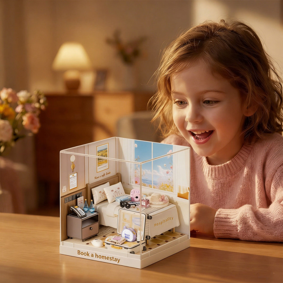 Конструктор-румбокс Готельний номер Mini House 8038-MH серії 