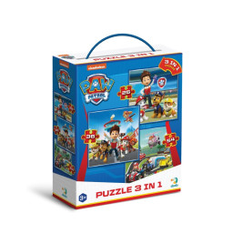 Пазл детский 3 в 1 "Готовы к работе" DoDo Toys 200579, 25, 36, 54, 115 элементов
