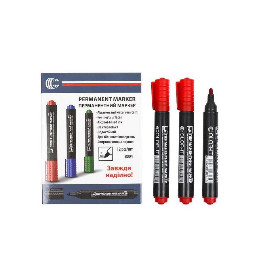 Маркер красный COLOR-IT 8004(Red) Diamont 