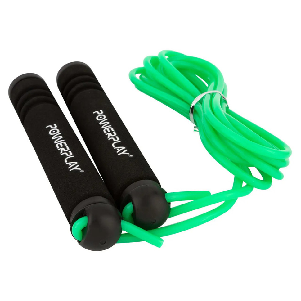 Скакалка PowerPlay PP_4205_Green, Зеленая