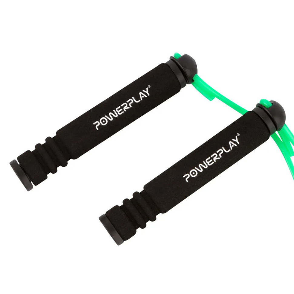 Скакалка PowerPlay PP_4205_Green, Зеленая