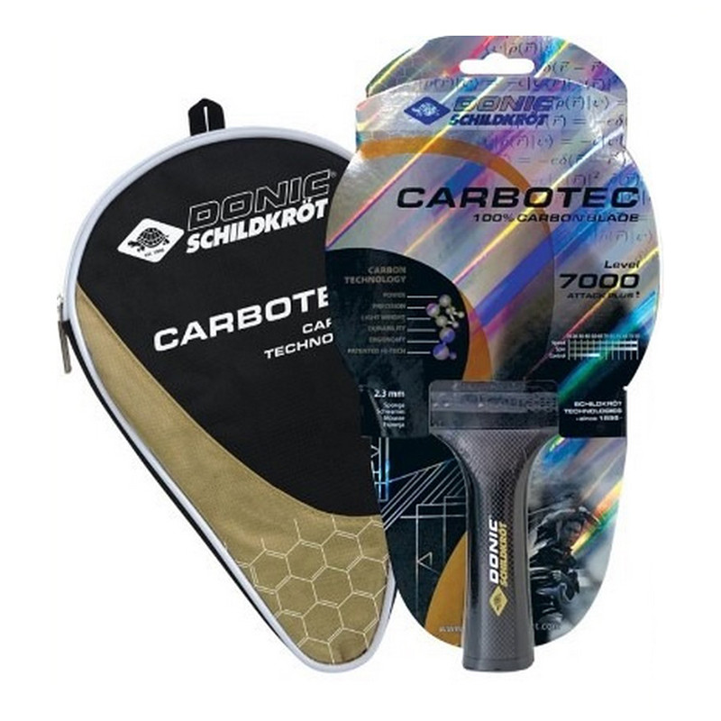 Ракетка для настільного тенісу CarboTec 7000 incl. cover Donic-Schildkrot 758221