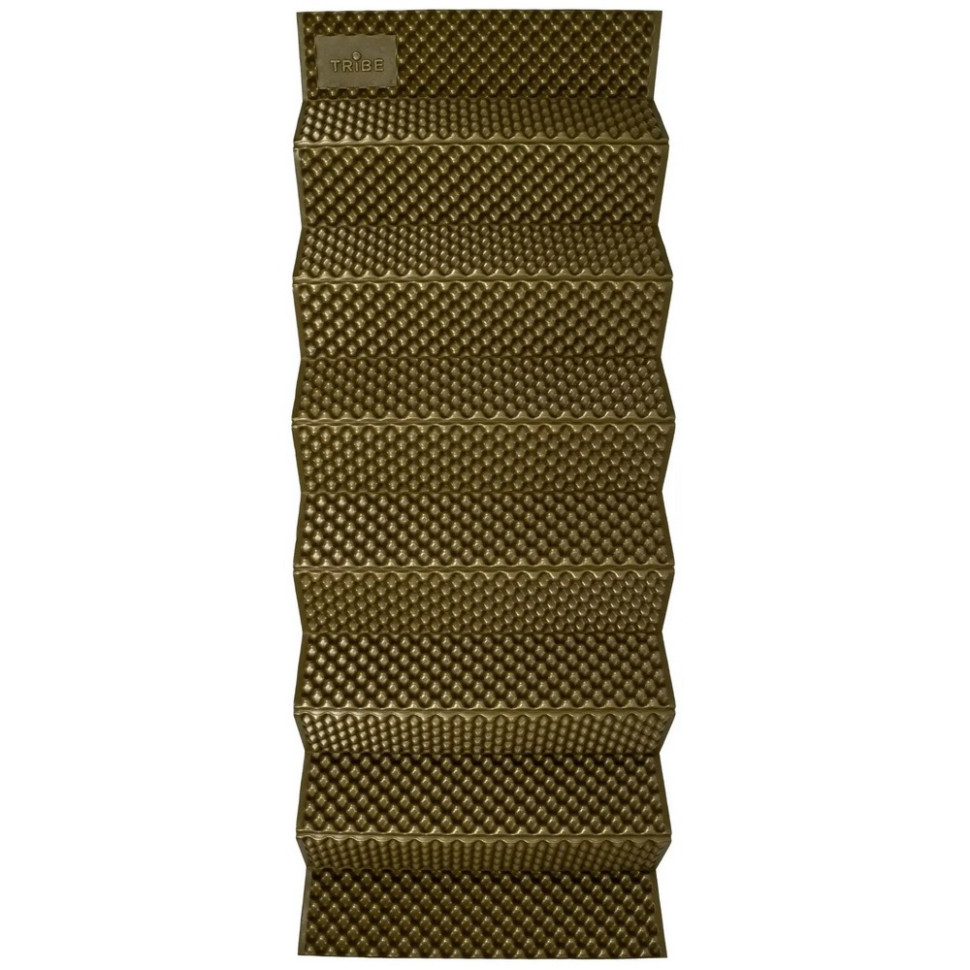 Коврик туристический складной Trekker Reflect Tribe T-BC-0001-olive 195 х 56 х 1,8 см