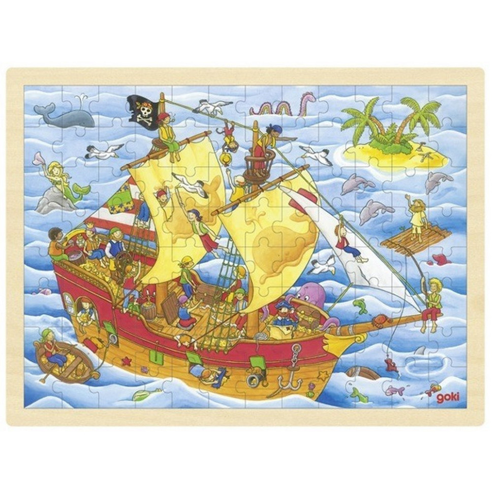 Пазл деревянный 