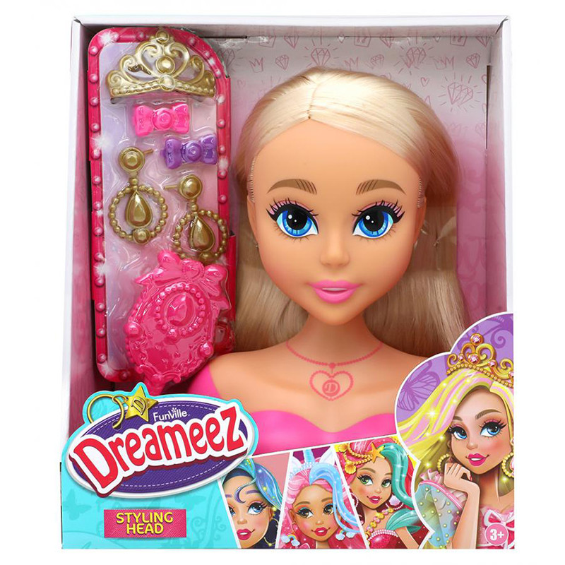 Дитяча лялька-манекен для зачісок Dreameez FV81083 стильні аксесуари в комплекті