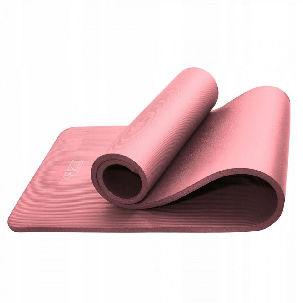 Килимок для йоги та фітнесу 4FIZJO 4FJ0370 Pink, NBR 180 x 60 x 1.5 см