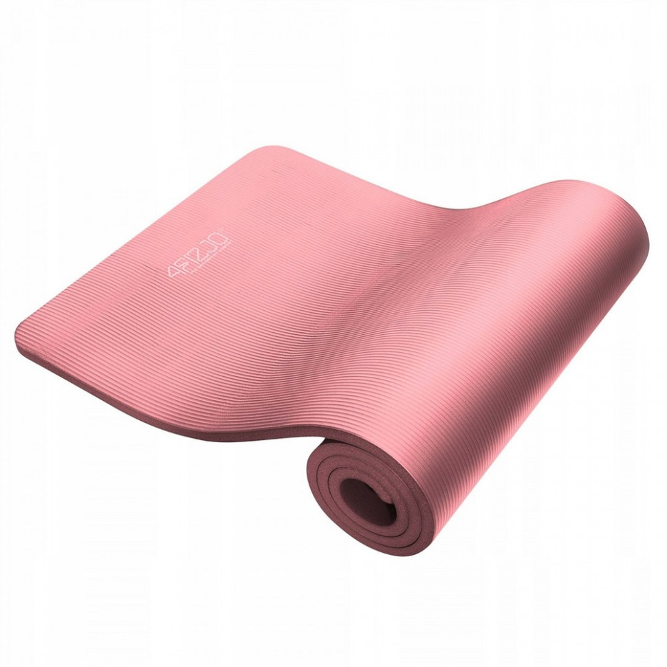 Килимок для йоги та фітнесу 4FIZJO 4FJ0370 Pink, NBR 180 x 60 x 1.5 см