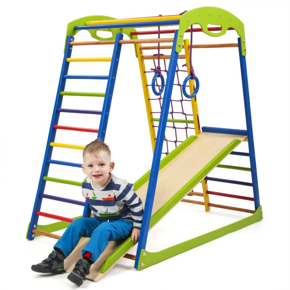 Дитячий спортивний комплекс SportBaby SportWood для дому