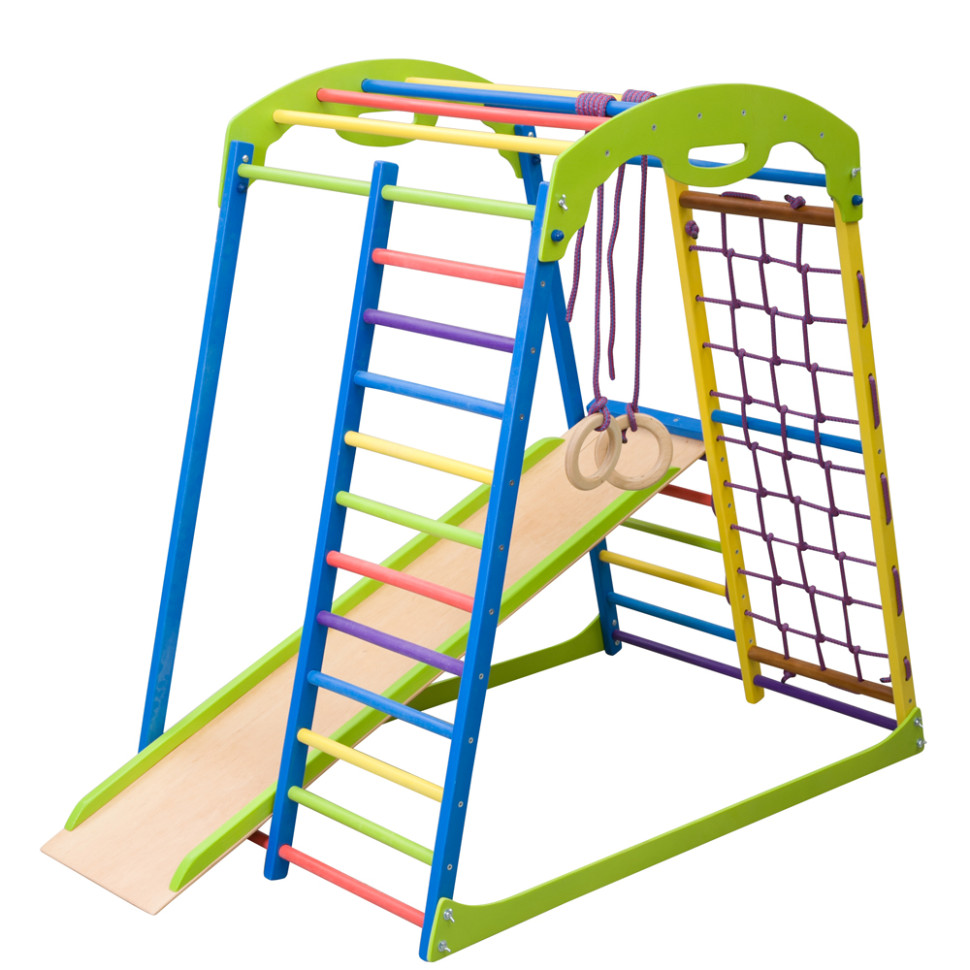 Дитячий спортивний комплекс SportBaby SportWood для дому