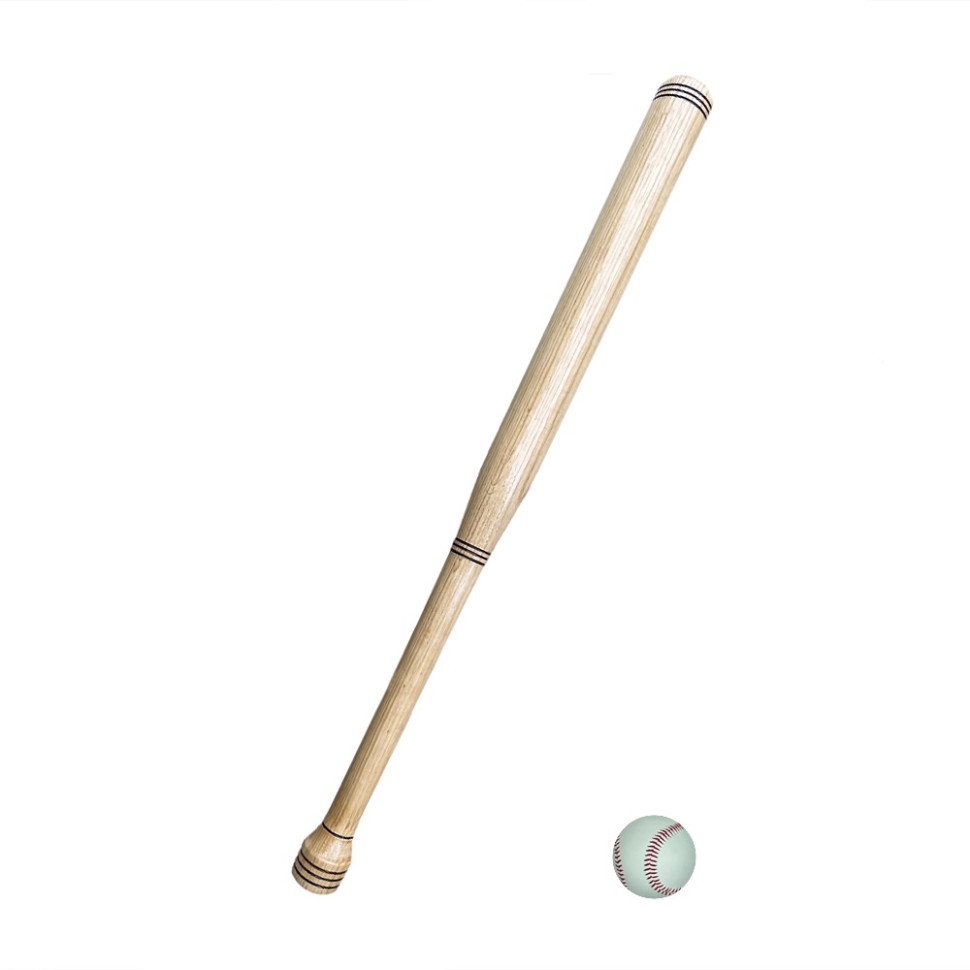 Бита деревянная для бейсбола Legioners Baseball Newt NE-BB-70, 70 см