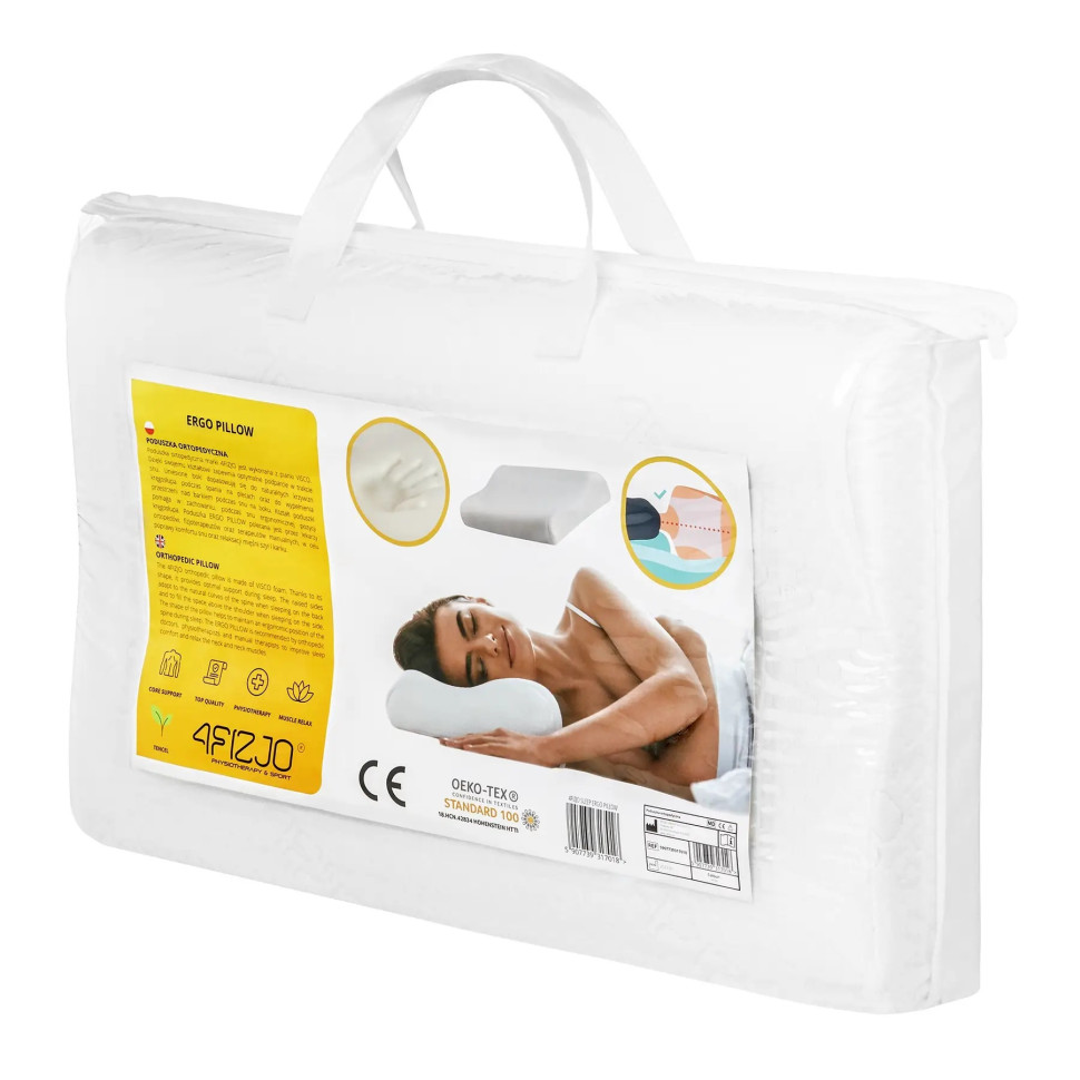 Подушка ортопедическая для сна Ergo 4FIZJO 4FJ0406 40x60 см