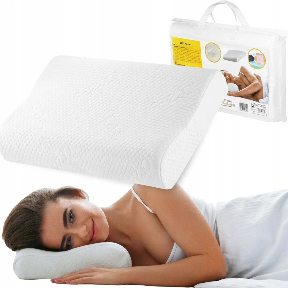Подушка ортопедическая для сна Ergo 4FIZJO 4FJ0406 40x60 см
