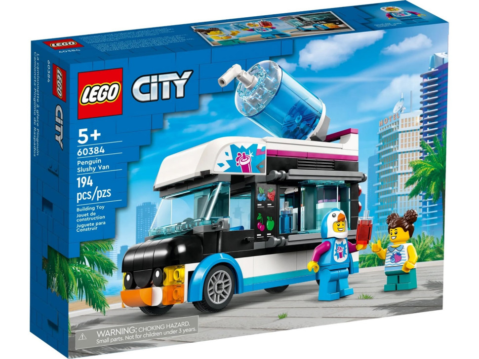 Конструктор LEGO City Веселый фургон пингвина 60384