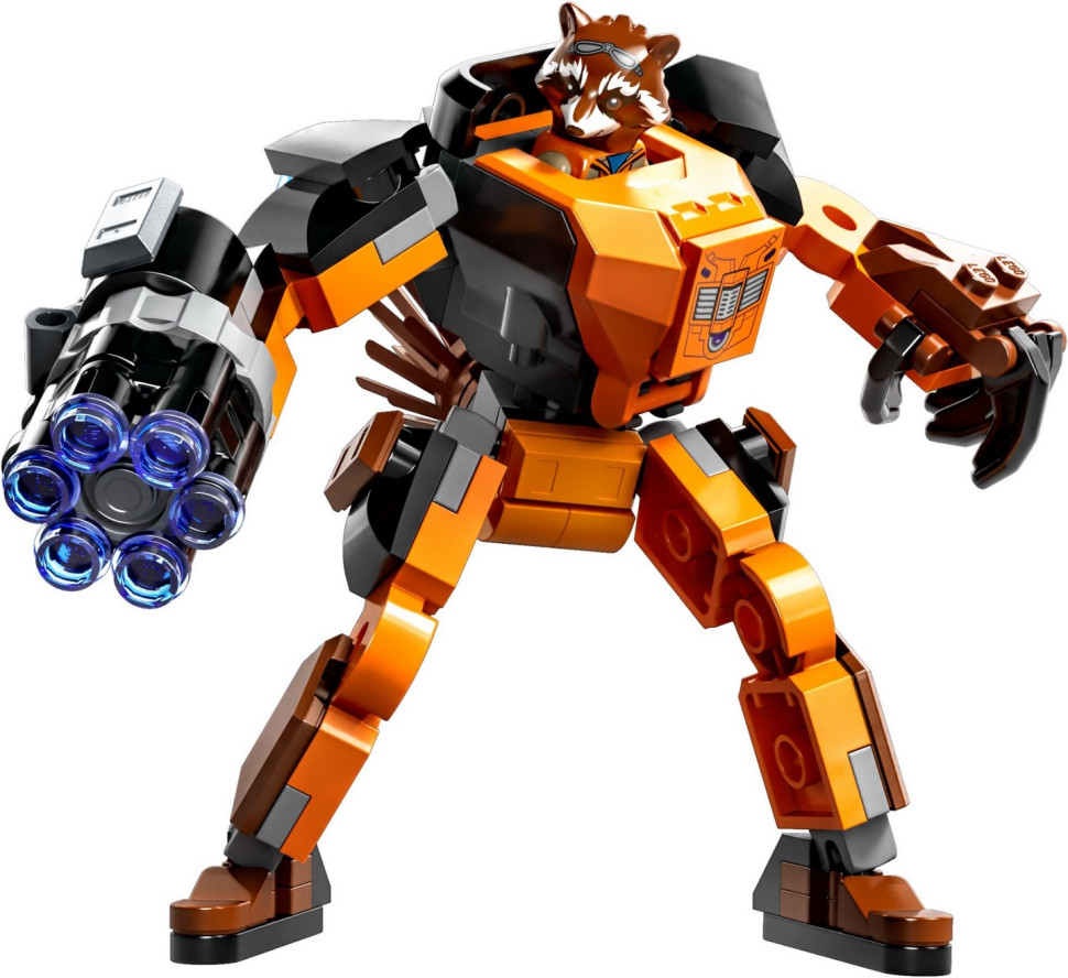 Конструктор LEGO Super Heroes Робоброня Єнота Ракети 76243