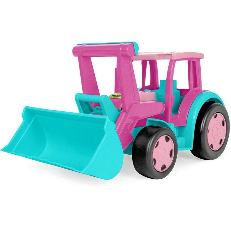 Дитячий ігровий Трактор-гігант Wader 66006 рожевий